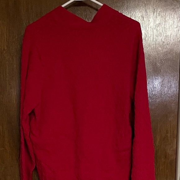 Style & Company Sz 2 X Red Sweater - Picture 2 of 2